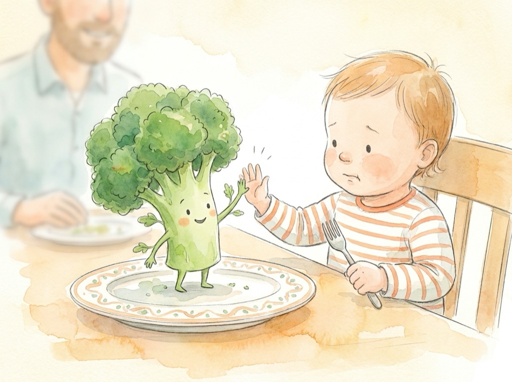 Cover art for The Broccoli Who Wanted a Friend